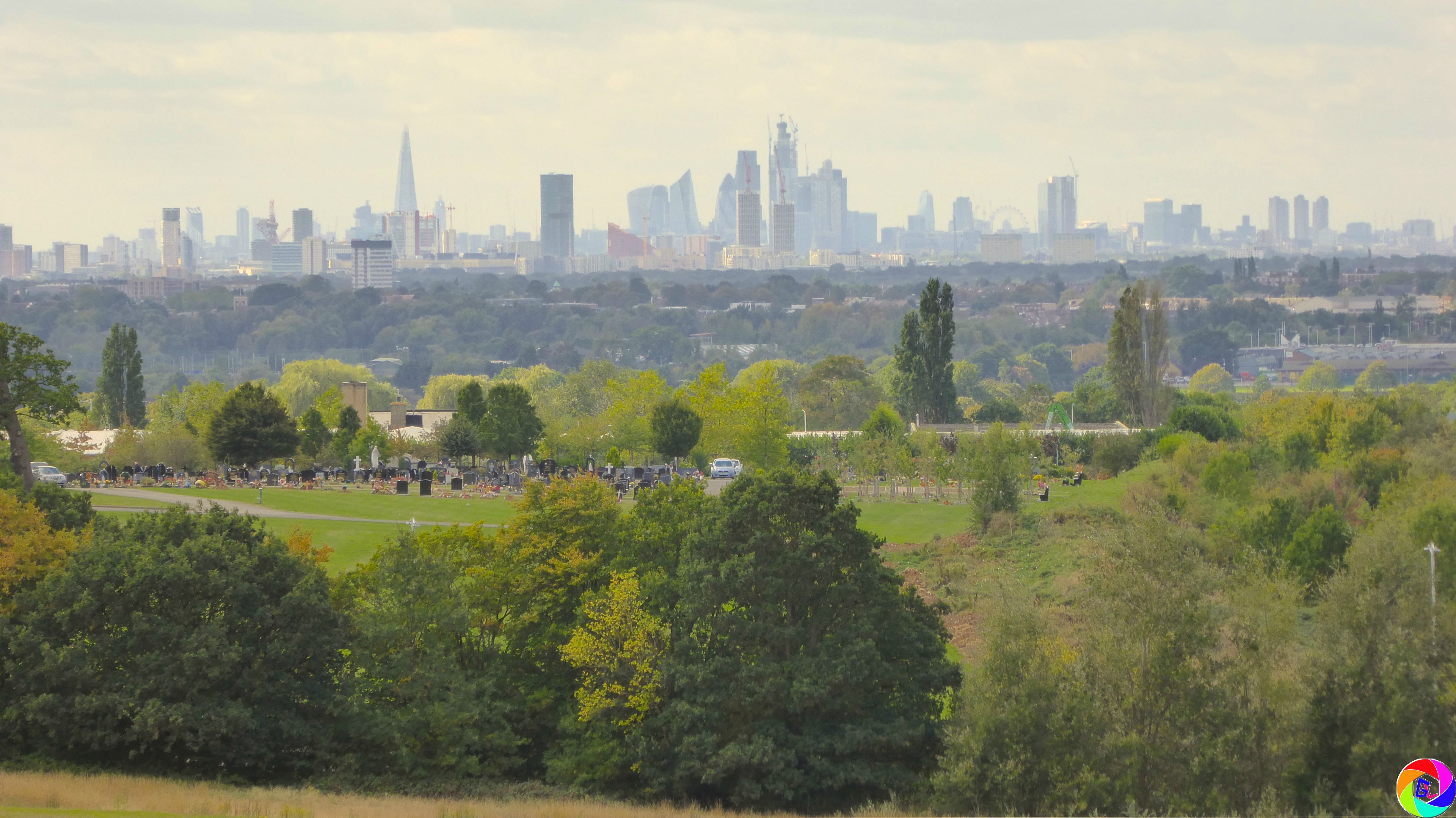 View of City of London